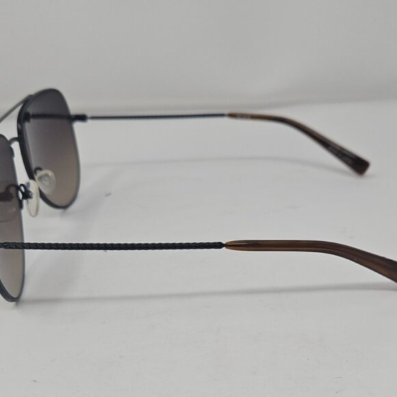 Tumi Aviator Pilot Sunglasses Special Edition + Folding Case & Cloth Black Metal main image 11